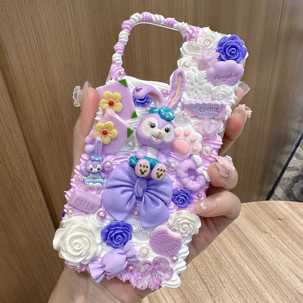 DIY Mobile phone case material kit（Contact Candy before placing an order to check the model of your phone）