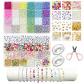 Glass Rice Bead Jewelry Beaded Bracelet Necklace Ring Handmade DIY Loose Beads 3mm