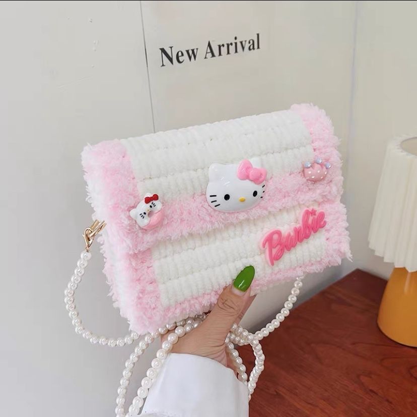 Diy hand-woven bag homemade material bag