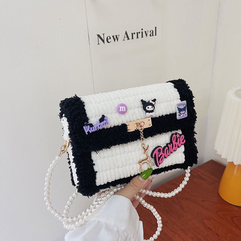 Diy hand-woven bag homemade material bag