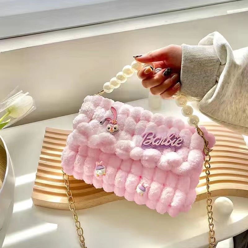 Cream puffs handmade DIY homemade, wool material pack
