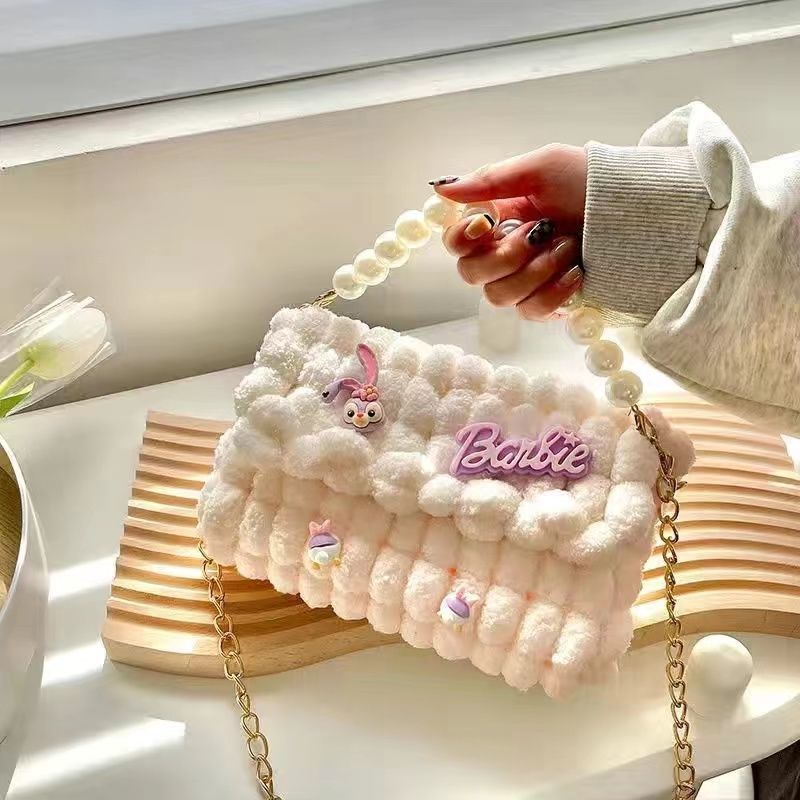 Cream puffs handmade DIY homemade, wool material pack