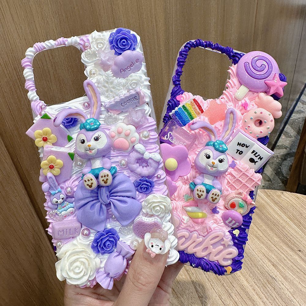 DIY Mobile phone case material kit（Contact Candy before placing an order to check the model of your phone）