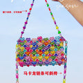 Color DIY handmade beaded bags